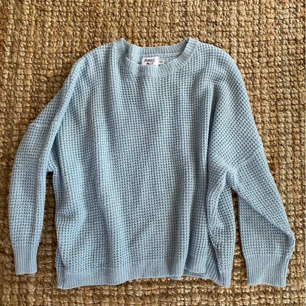 Waffle Knit Sweater